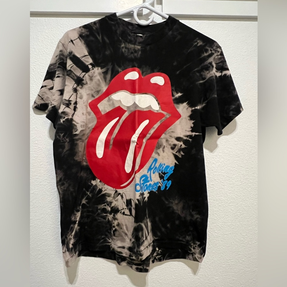 Vintage Rolling Stones tie dye tee